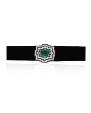 Emerald Plush Choker | AMARIS JEWELS | Fine Jewelry 