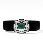 Emerald Plush Choker | AMARIS JEWELS | Fine Jewelry