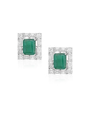Emerald Pop Max Studs | AMARIS JEWELS | Fine Jewelry 