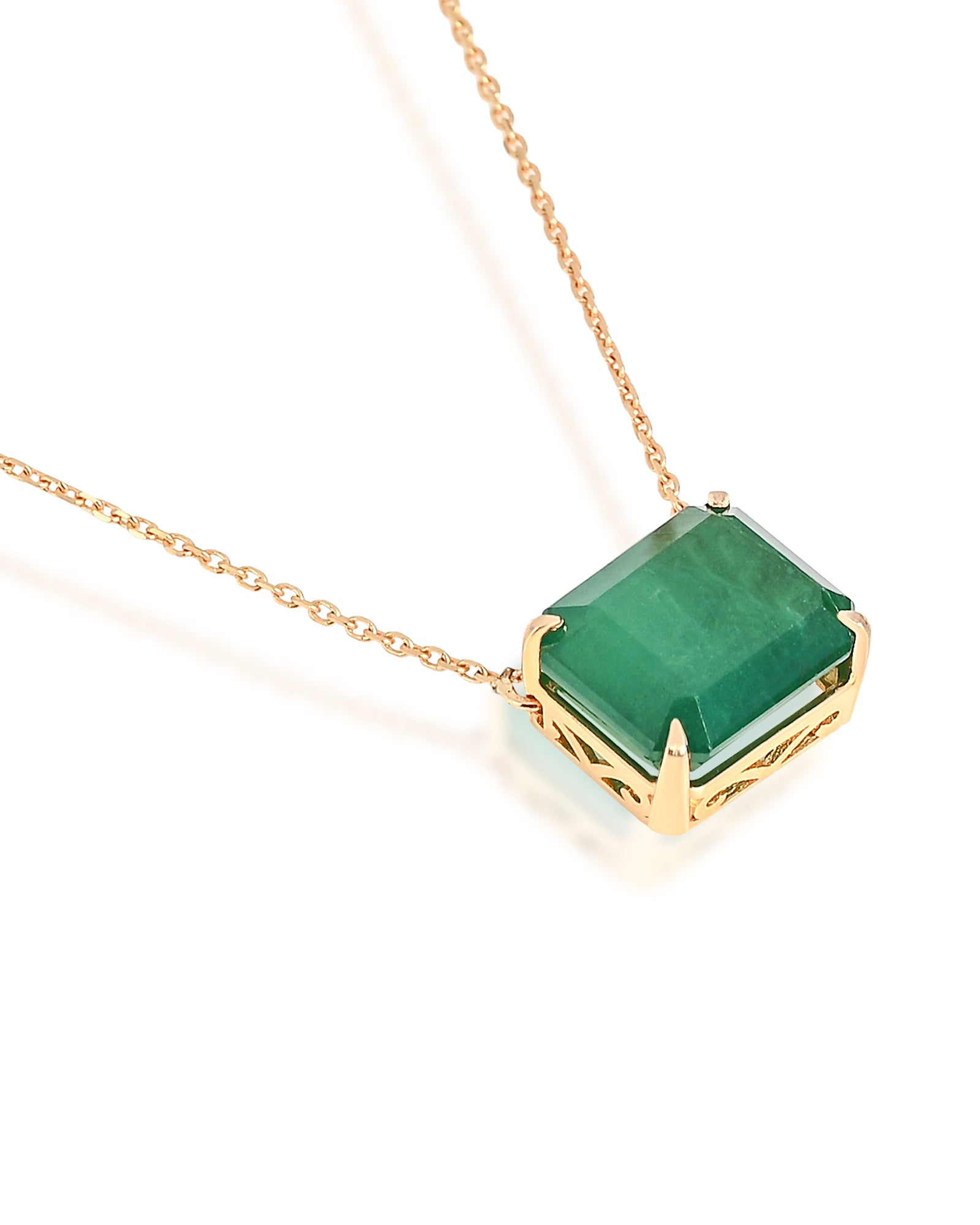 Emerald Pop Pendant | AMARIS JEWELS | Fine Jewelry 
