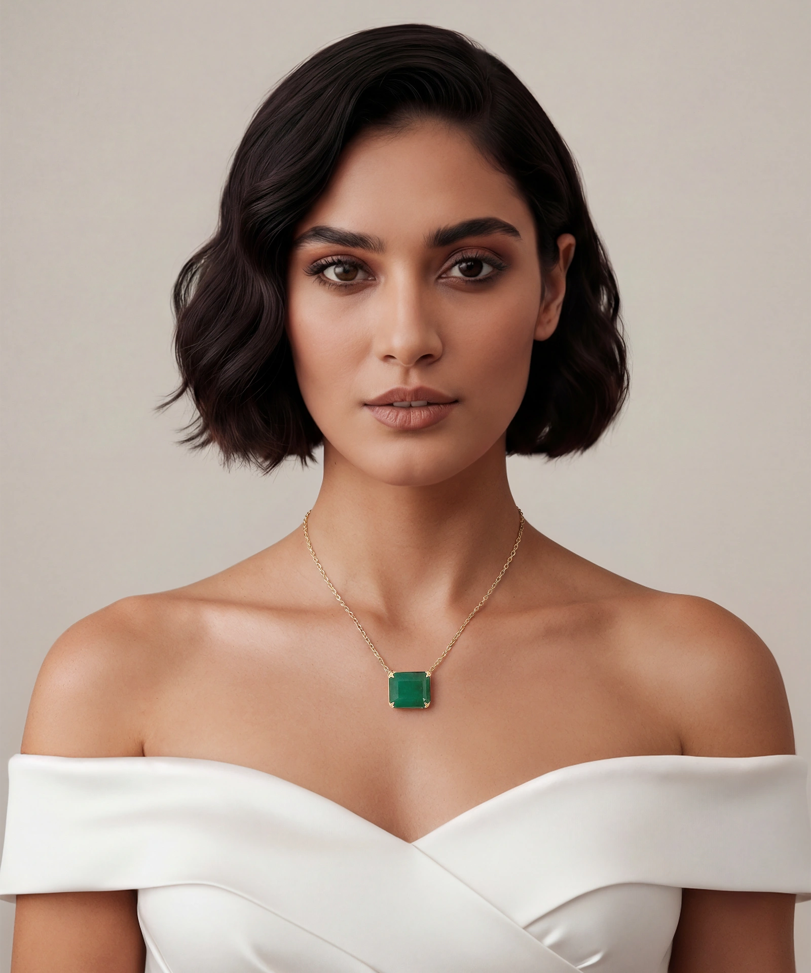 Emerald Pop Pendant | AMARIS JEWELS | Fine Jewelry 