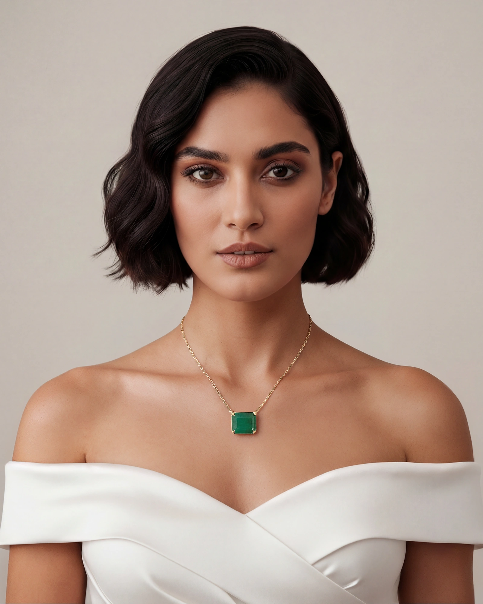 Emerald Pop Pendant | AMARIS JEWELS | Fine Jewelry 