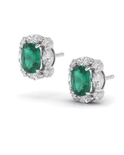 Emerald Pop Studs | AMARIS JEWELS | Fine Jewelry