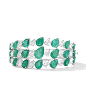 Emerald Raindrop Cuff | AMARIS JEWELS | Fine Jewelry