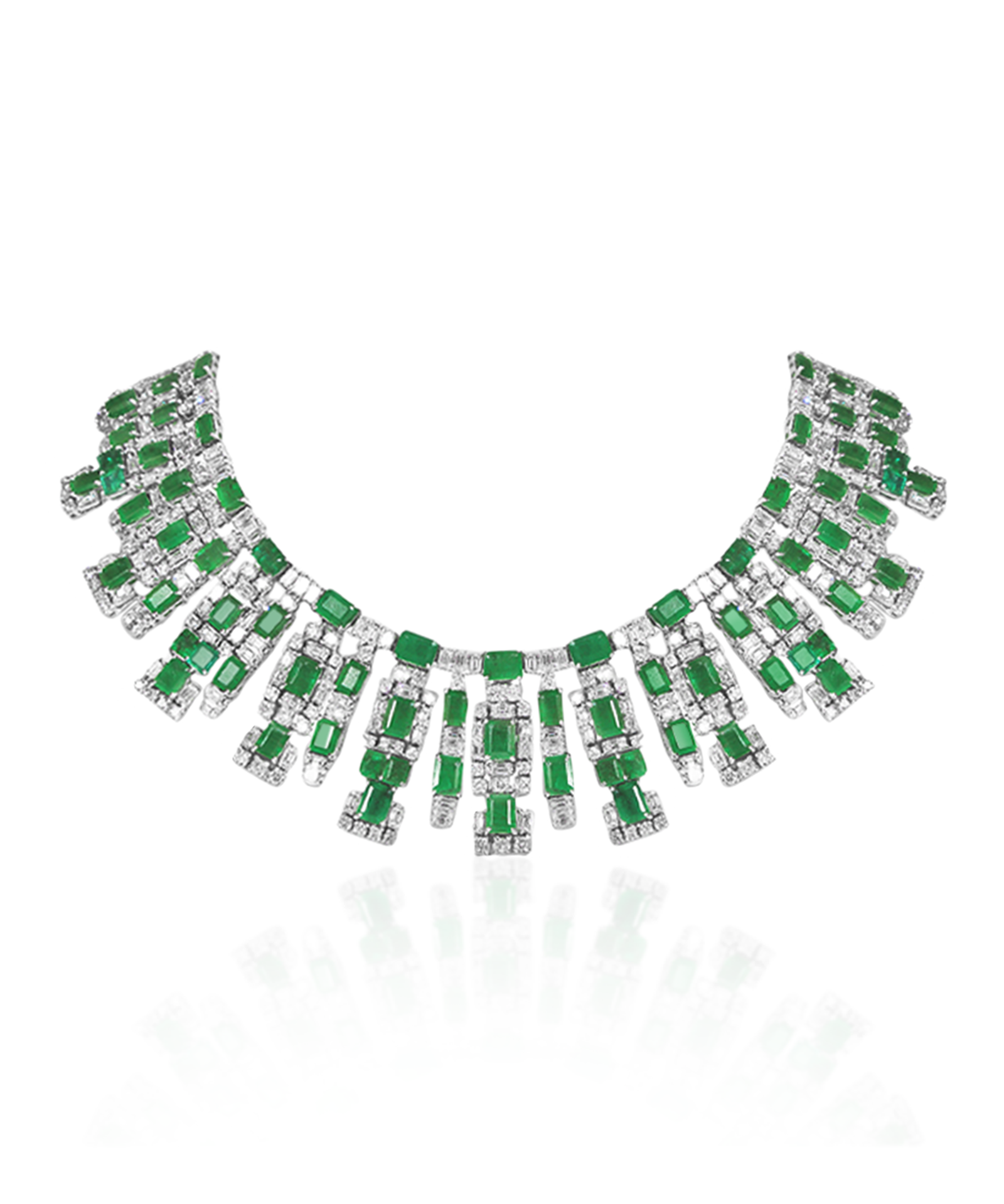 Emerald Rainforest Necklace | AMARIS JEWELS | Fine Jewelry 