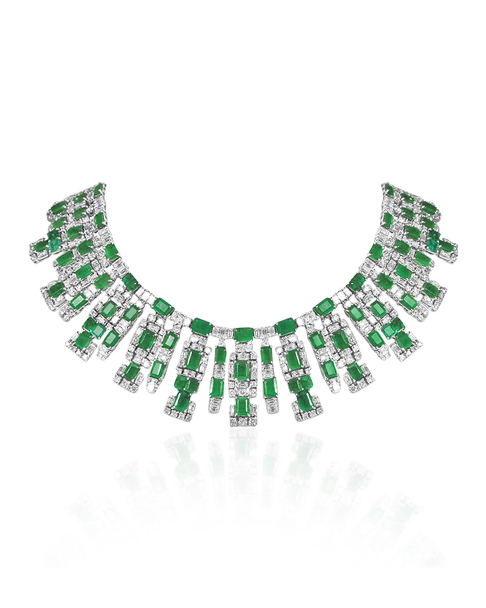 Emerald Rainforest Necklace | AMARIS JEWELS | Fine Jewelry 