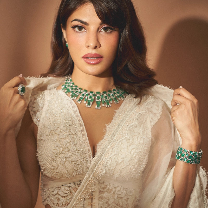 Emerald Rainforest Necklace | AMARIS JEWELS | Fine Jewelry 