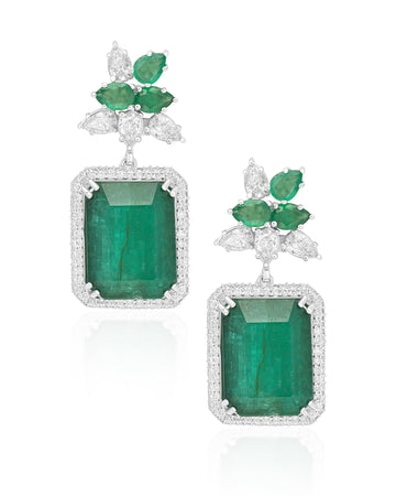 Emerald Revolution Earrings