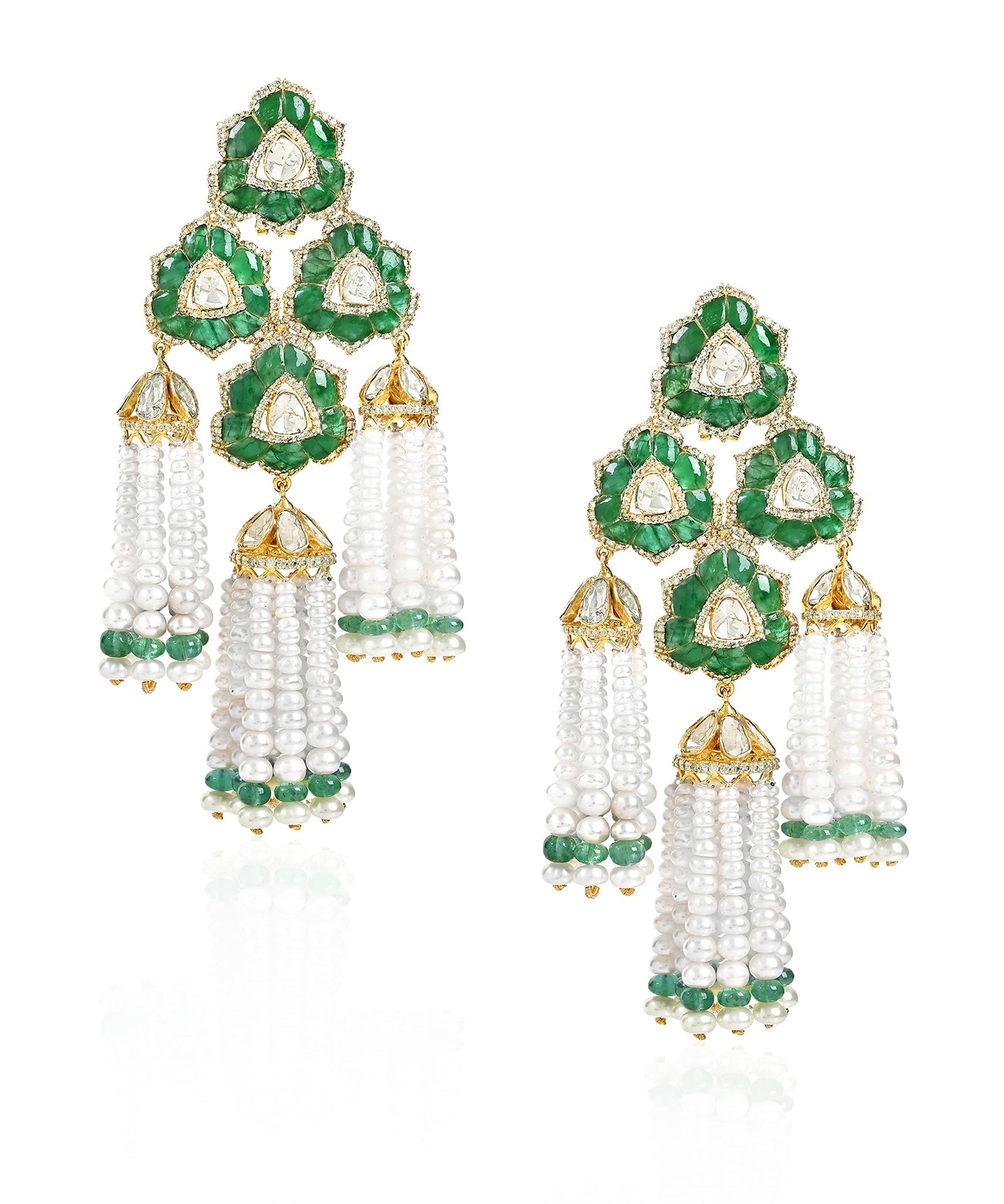 Emerald Romance Chandbaalis | AMARIS JEWELS | Fine Jewelry 