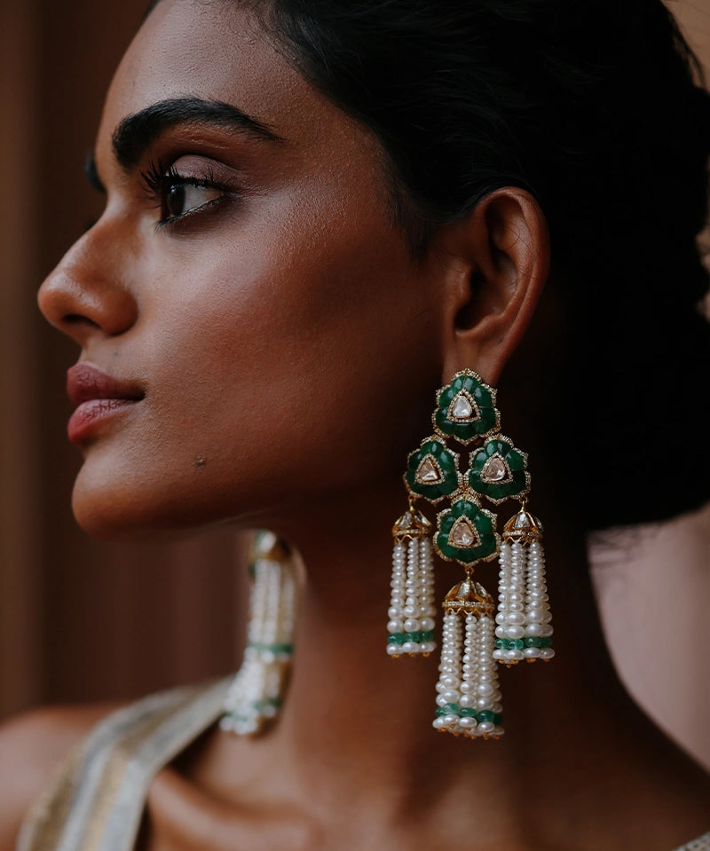Emerald Romance Chandbaalis | AMARIS JEWELS | Fine Jewelry 