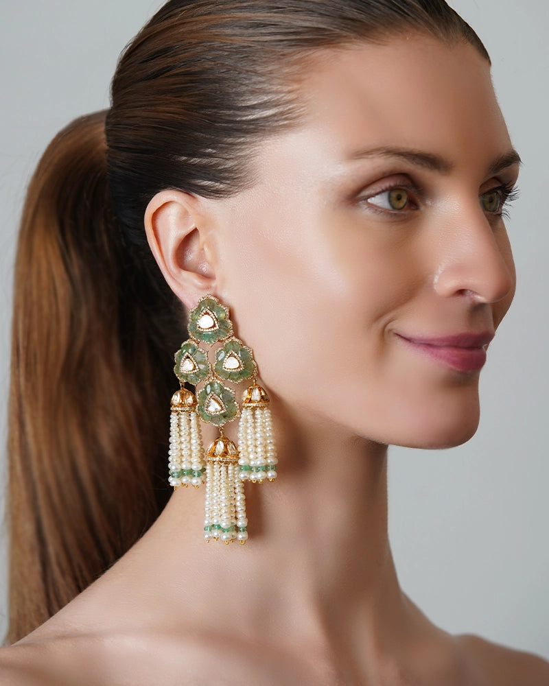 Emerald Romance Chandbaalis | AMARIS JEWELS | Fine Jewelry 
