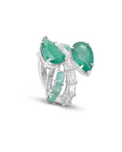 Emerald Serenade Ring | AMARIS JEWELS | Fine Jewelry