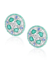 Emerald Snowflakes Earrings | AMARIS JEWELS | Fine Jewelry 