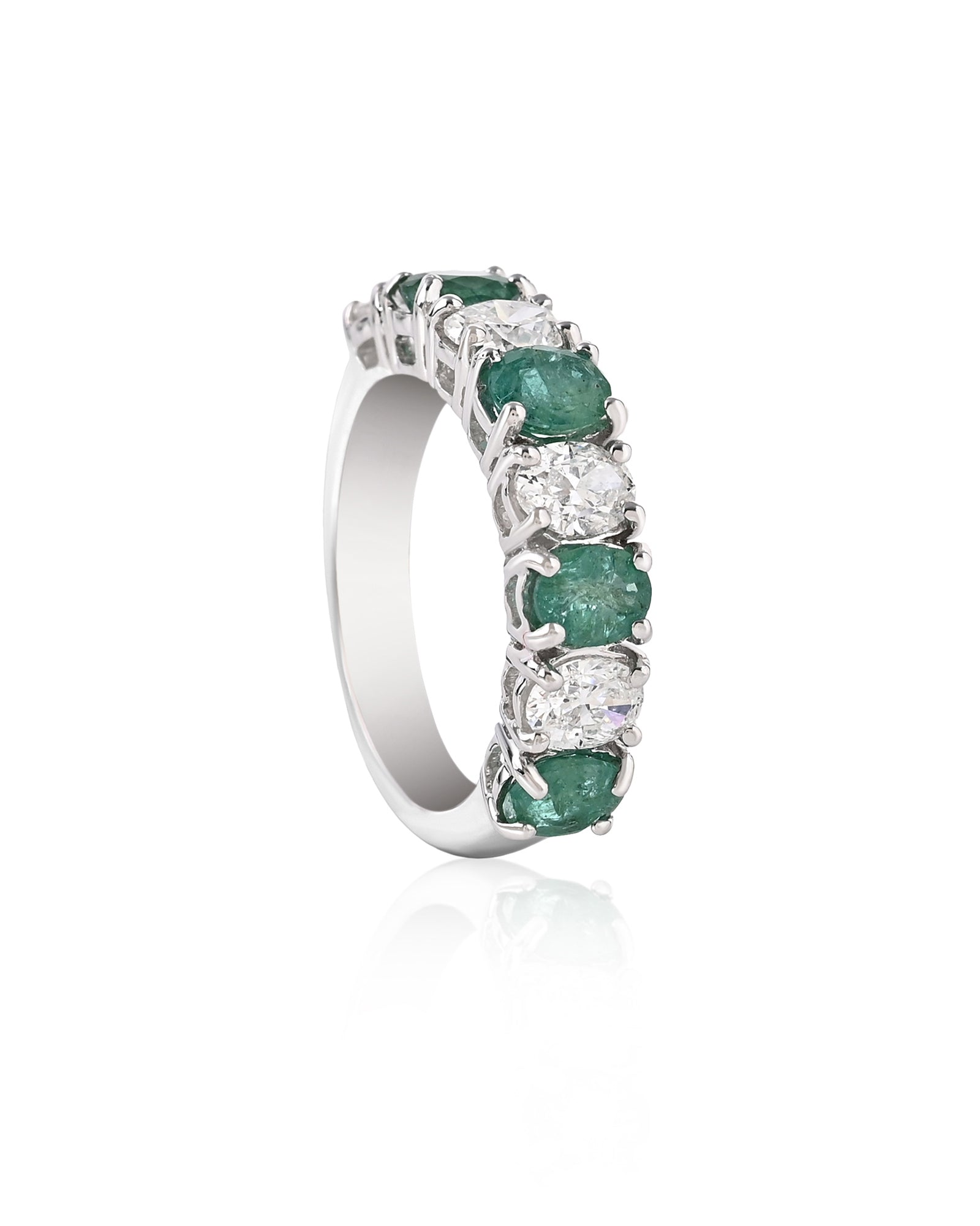 Emerald Soiree Ring 2.0 | AMARIS JEWELS | Fine Jewelry 