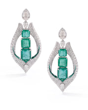 Emerald Spire Earrings | AMARIS JEWELS | Fine Jewelry
