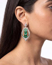 Emerald Spire Earrings | AMARIS JEWELS | Fine Jewelry