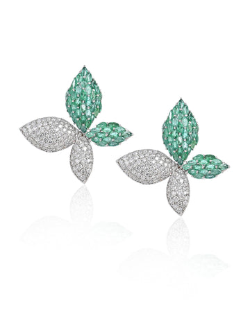 Emerald Summer Muse Earrings