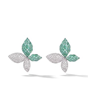 Emerald Summer Muse Earrings | AMARIS JEWELS | Fine Jewelry
