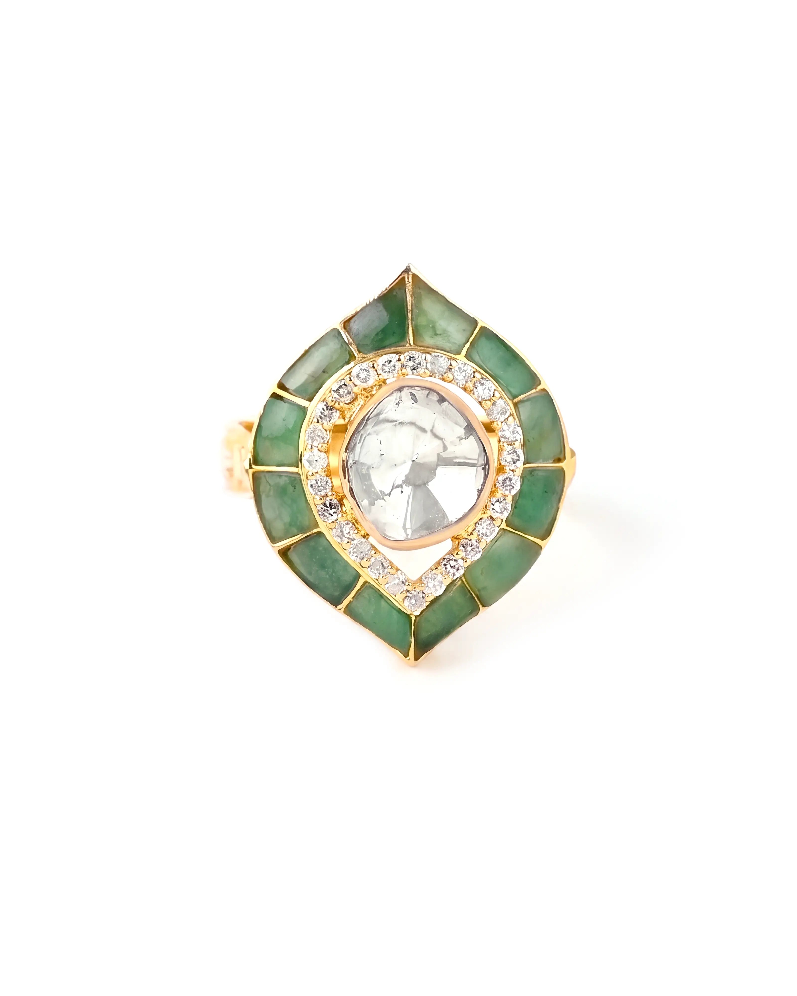 Emerald Treasure Ring | AMARIS JEWELS | Fine Jewelry
