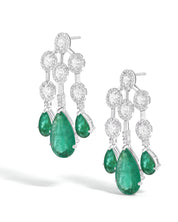 Emerald Waterfall 2.0 Earrings | AMARIS JEWELS | Fine Jewelry