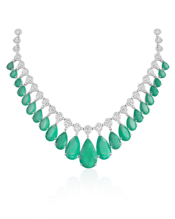 Emerald Waterfall 2.0 Necklace