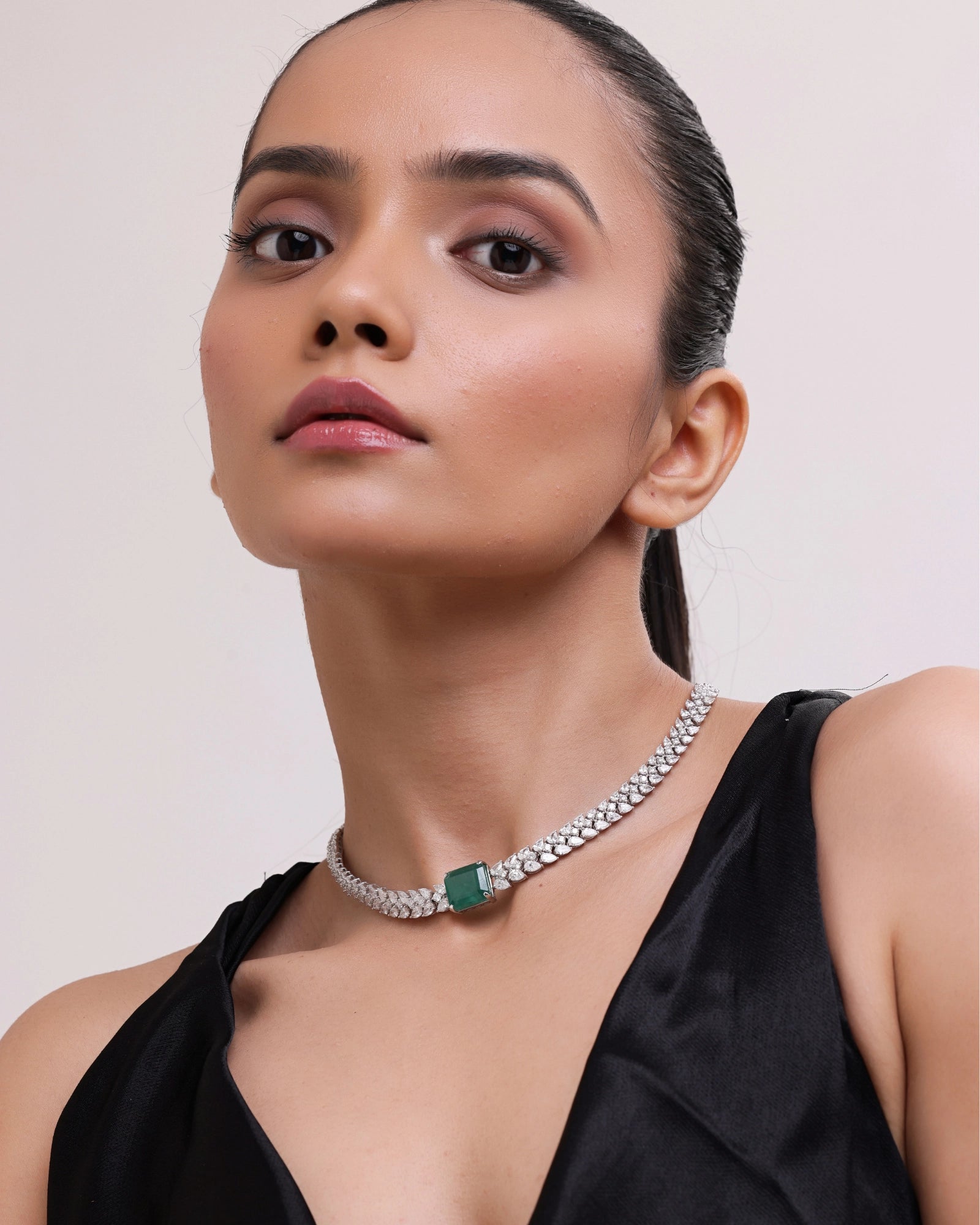 Emerald Chokehold Necklace