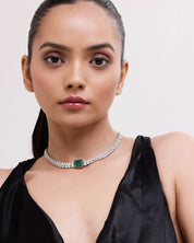 Emerald Chokehold Necklace