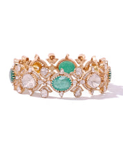 Emerald bagh bangle