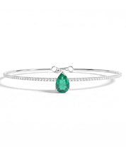 Emerald Drop Choker