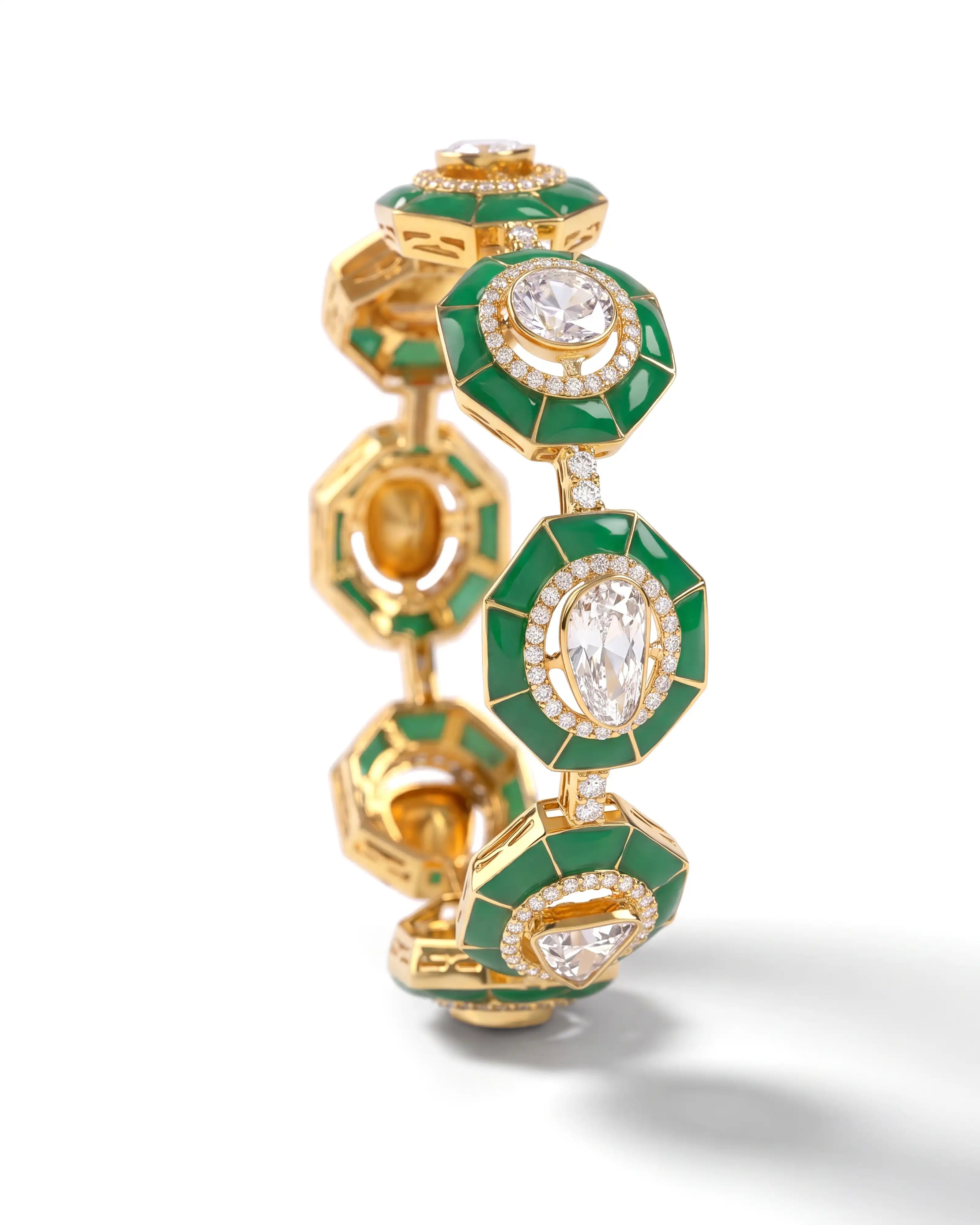 Emerald Hour Bangle