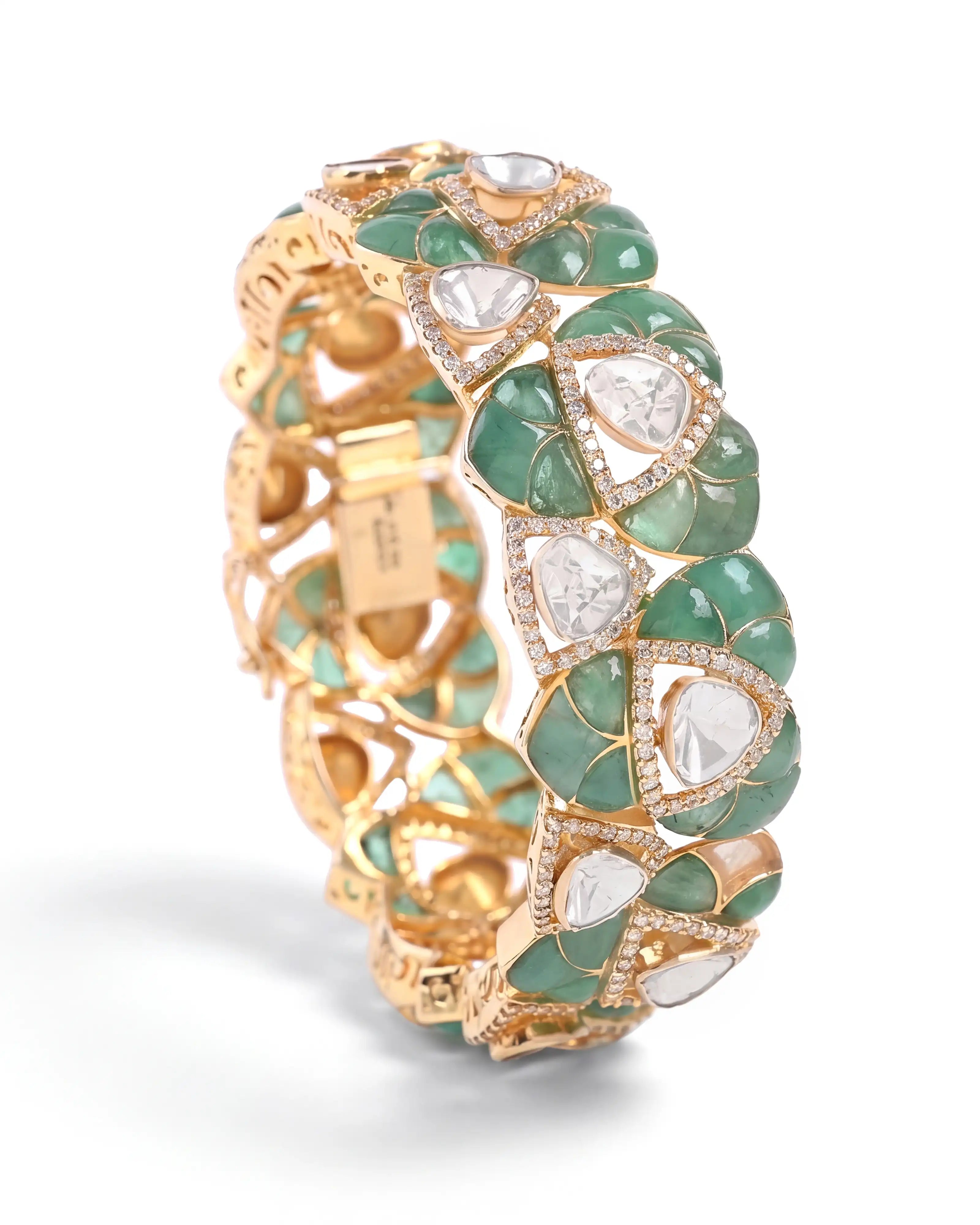 Emerald OTT Bangle