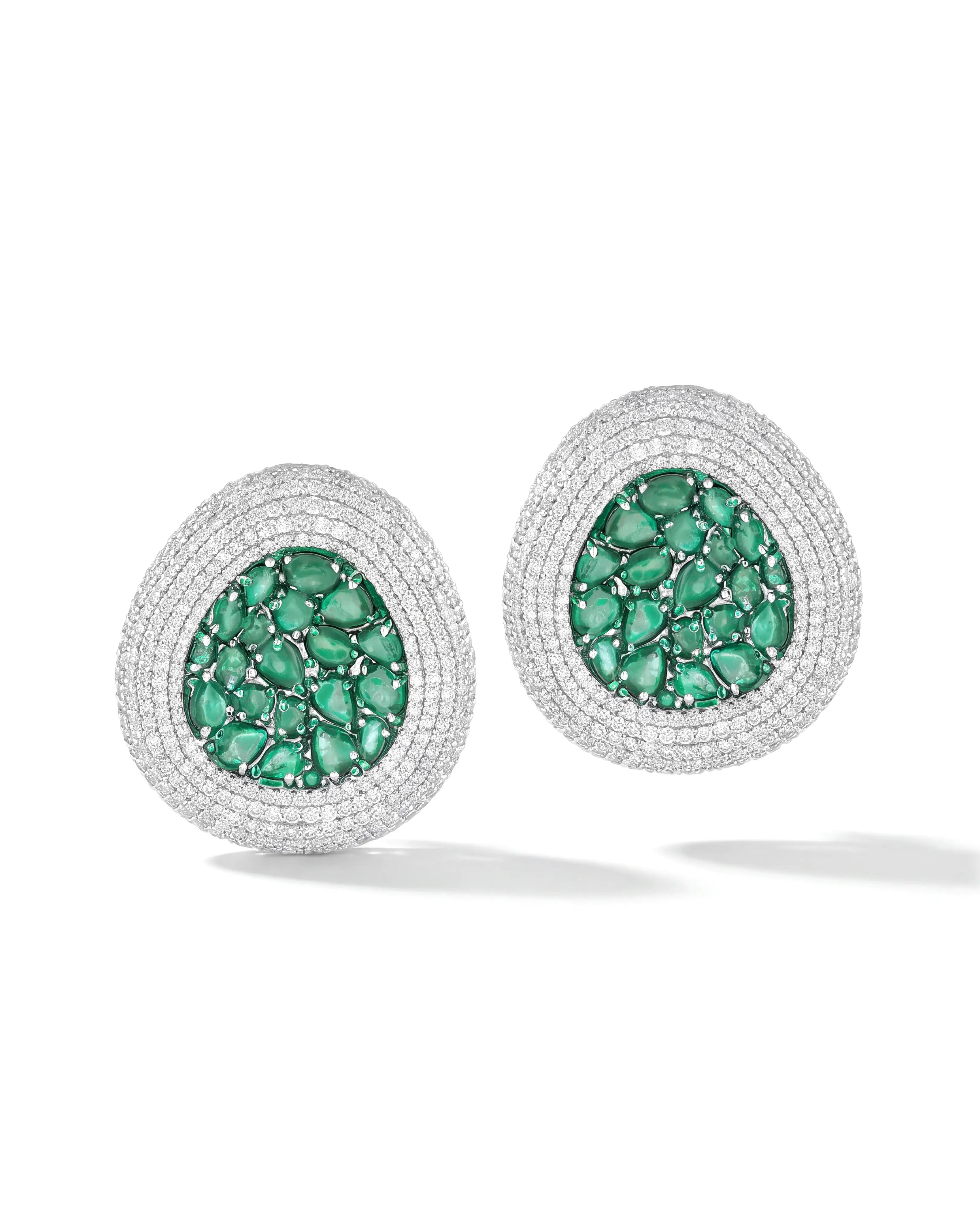 Emerald Oasis Studs