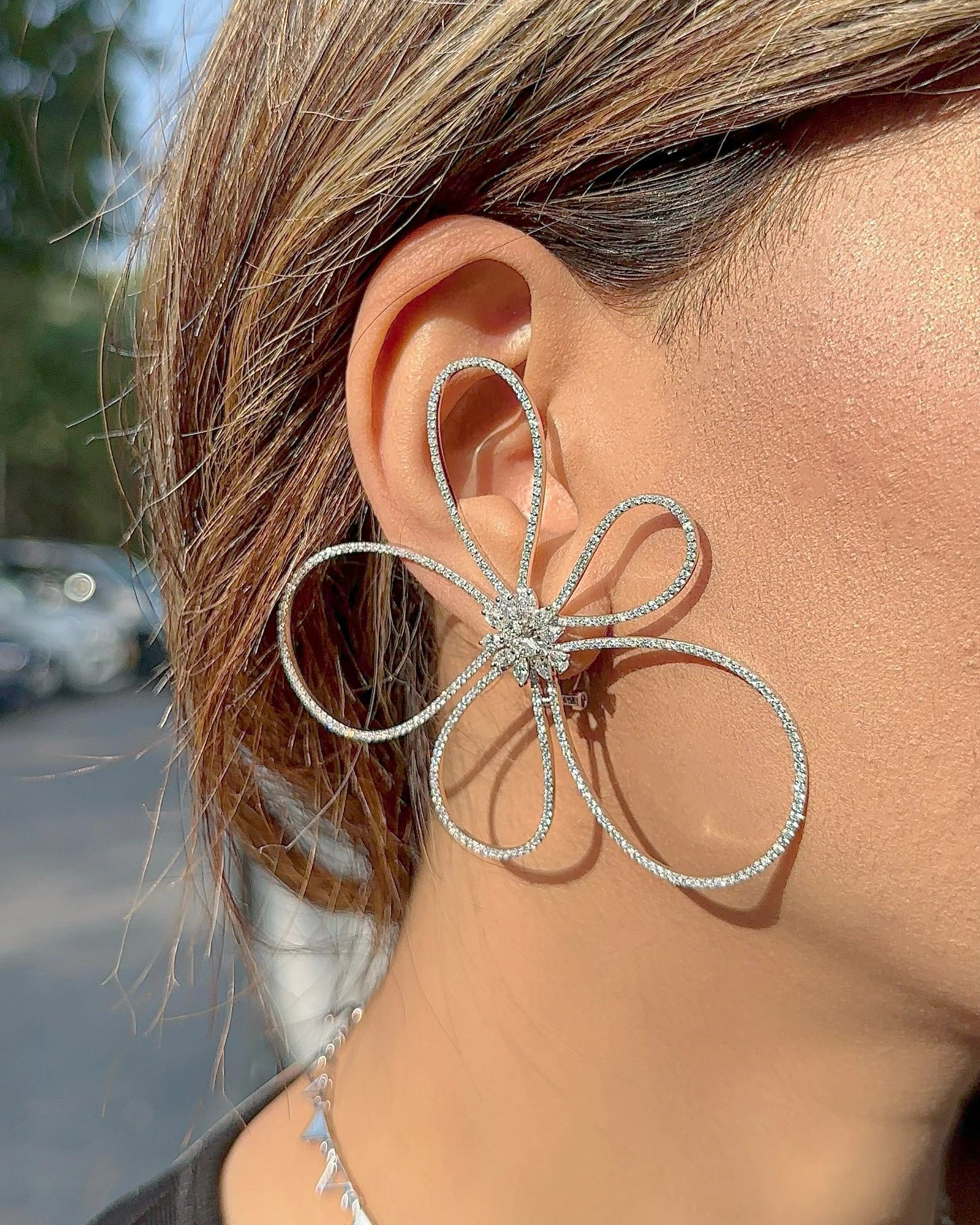 Empress in Bloom Earrings | AMARIS JEWELS | Fine Jewelry 