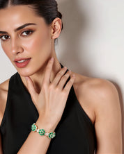 Envy Me Emerald Bangle