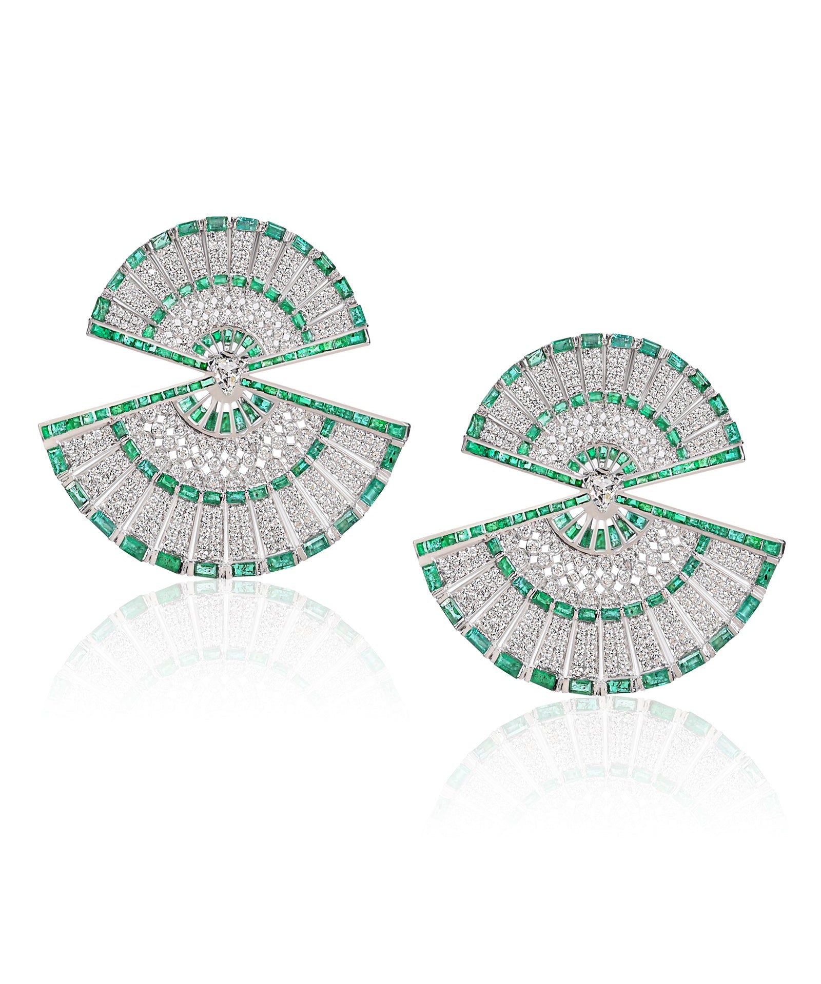 Fan of Fortune Earrings | AMARIS JEWELS | Fine Jewelry 