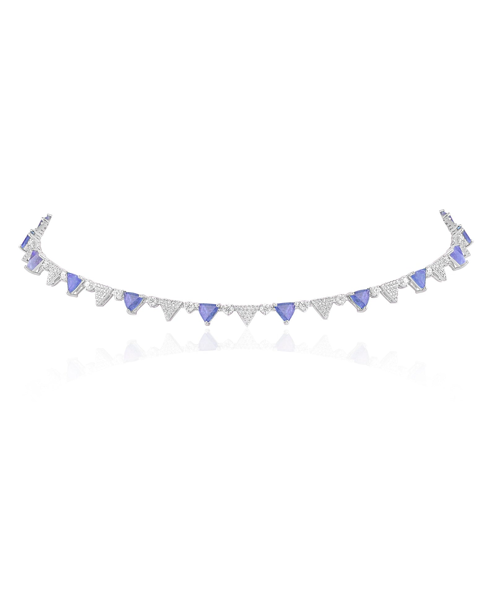 Flag it Tanzanite Necklace | AMARIS JEWELS | Fine Jewelry 