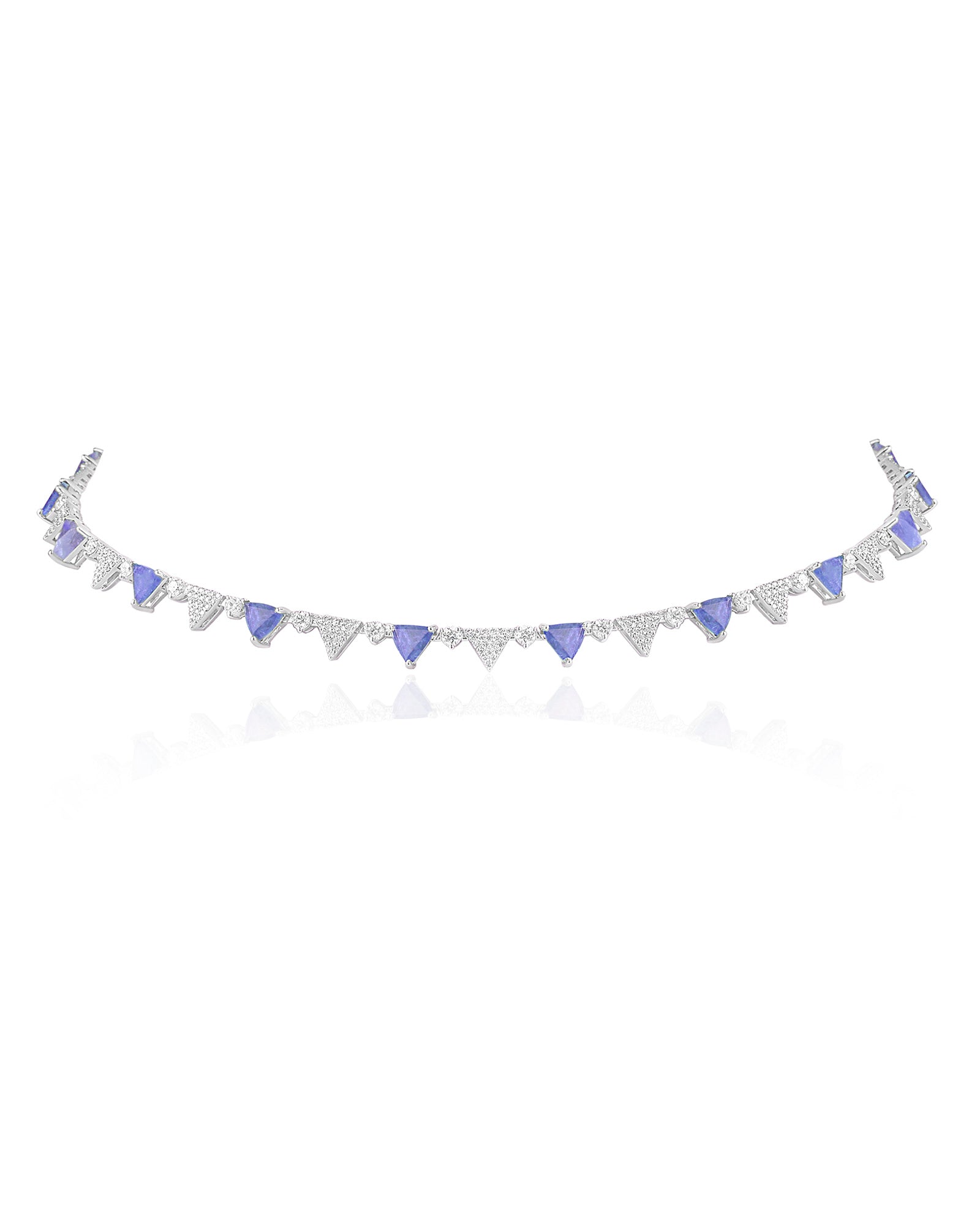 Flag it Tanzanite Necklace | AMARIS JEWELS | Fine Jewelry 