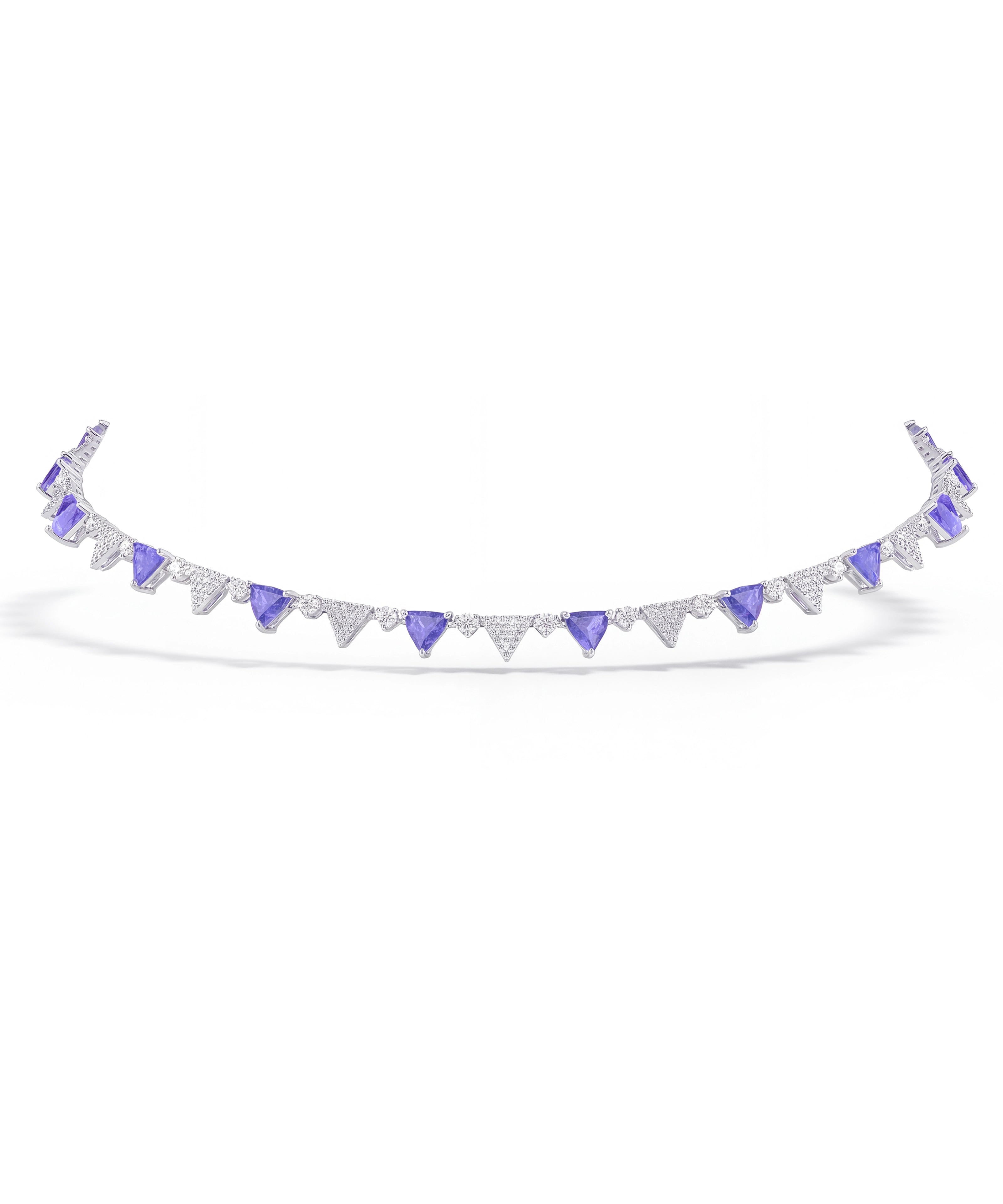 Flag it Tanzanite Necklace | AMARIS JEWELS | Fine Jewelry