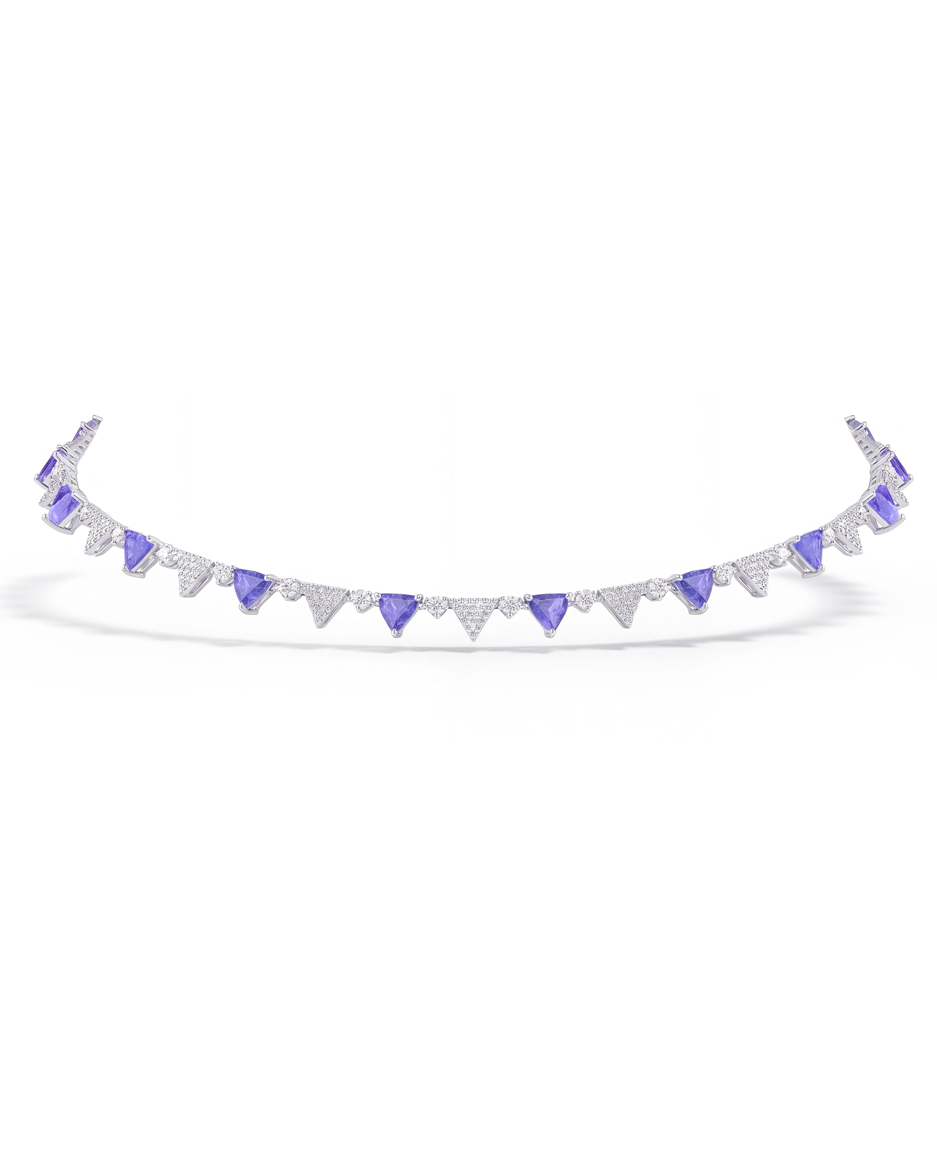 Flag it Tanzanite Necklace | AMARIS JEWELS | Fine Jewelry