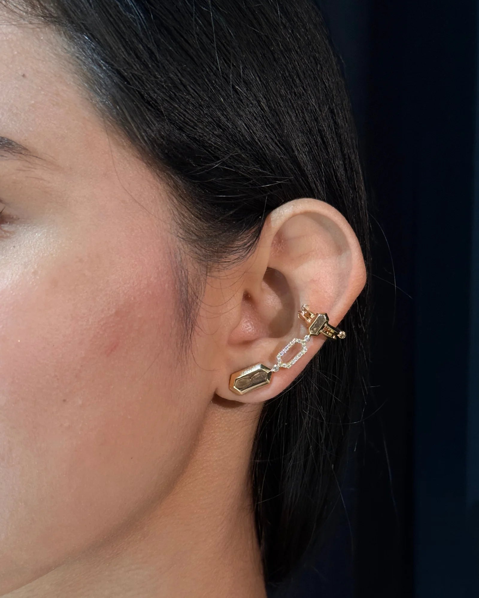 Flex Circuit Earrings | AMARIS JEWELS | Fine Jewelry