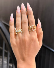 Flex Cross Ring | AMARIS JEWELS | Fine Jewelry