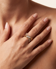 Flex Cross Ring | AMARIS JEWELS | Fine Jewelry