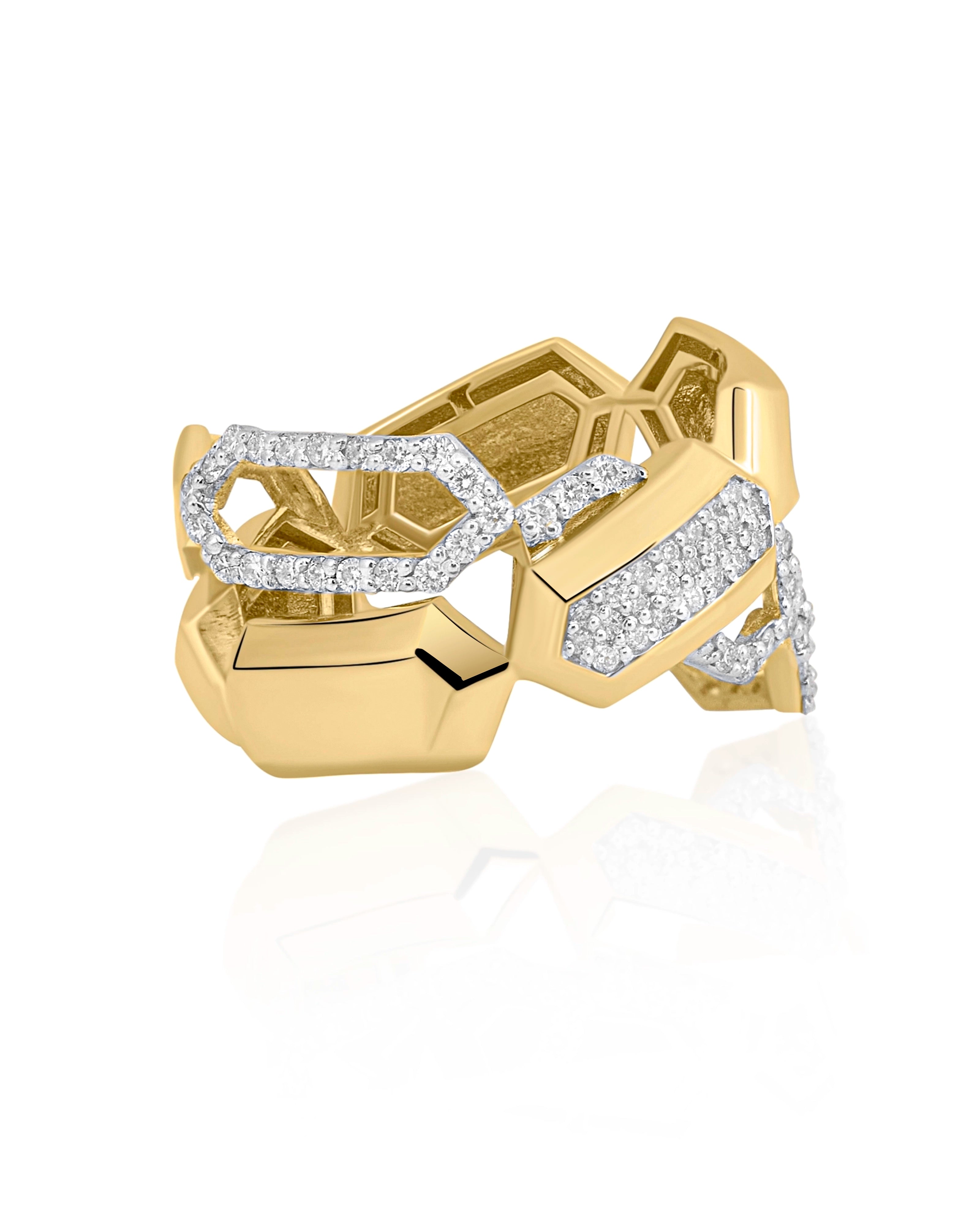 Flex Cross Ring | AMARIS JEWELS | Fine Jewelry