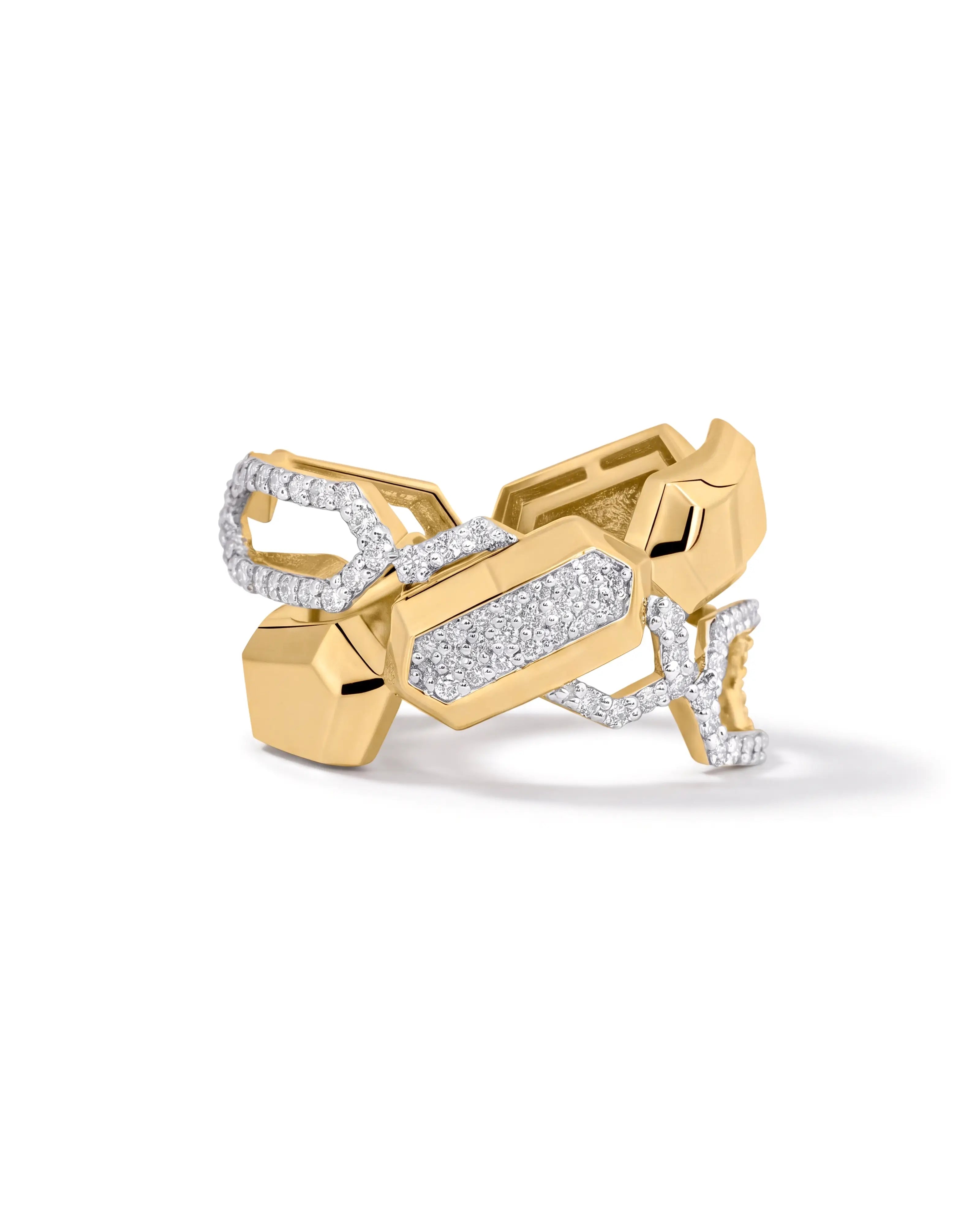 Flex Cross Ring | AMARIS JEWELS | Fine Jewelry