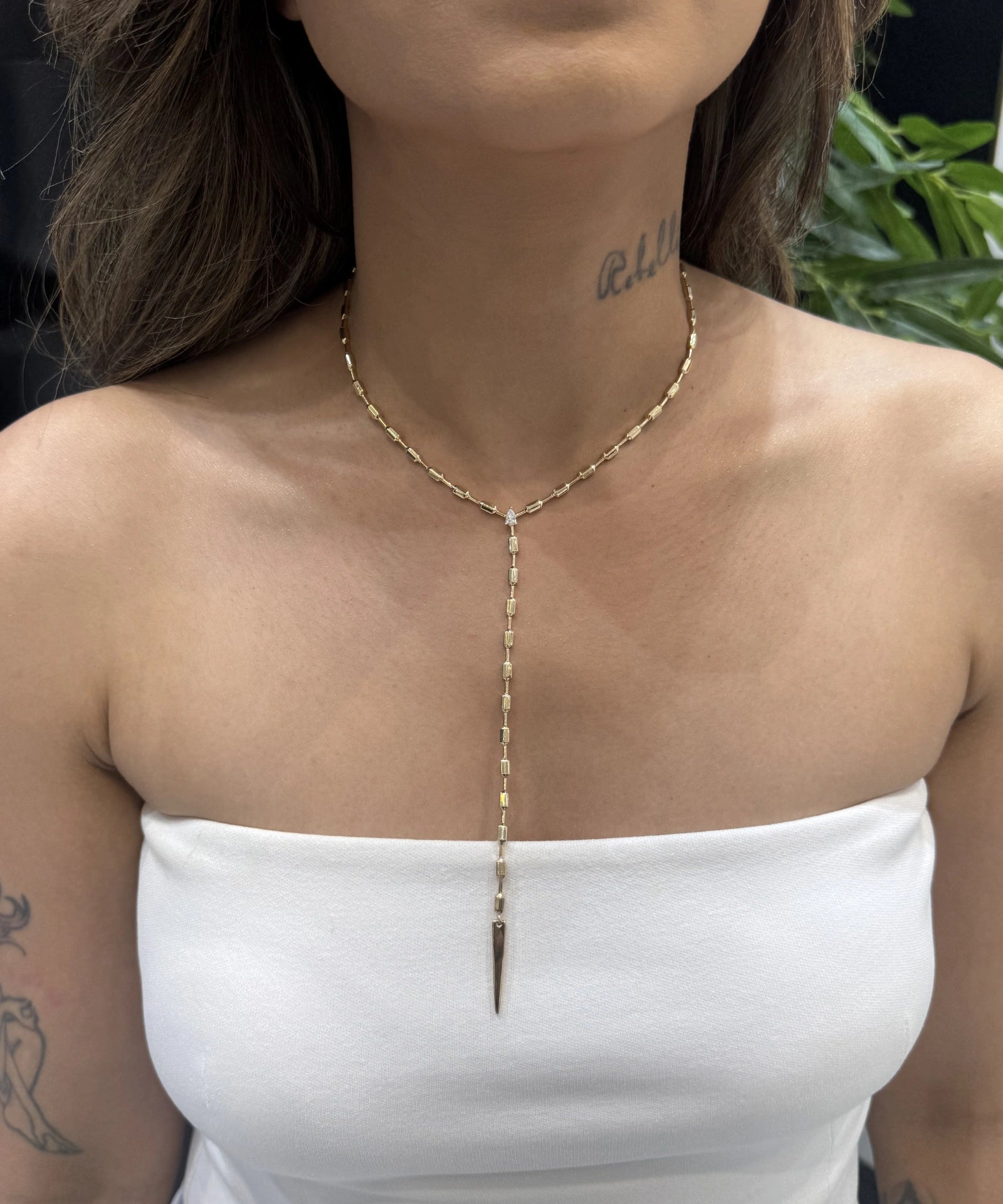 Flex It Lariat Necklace | AMARIS JEWELS | Fine Jewelry 