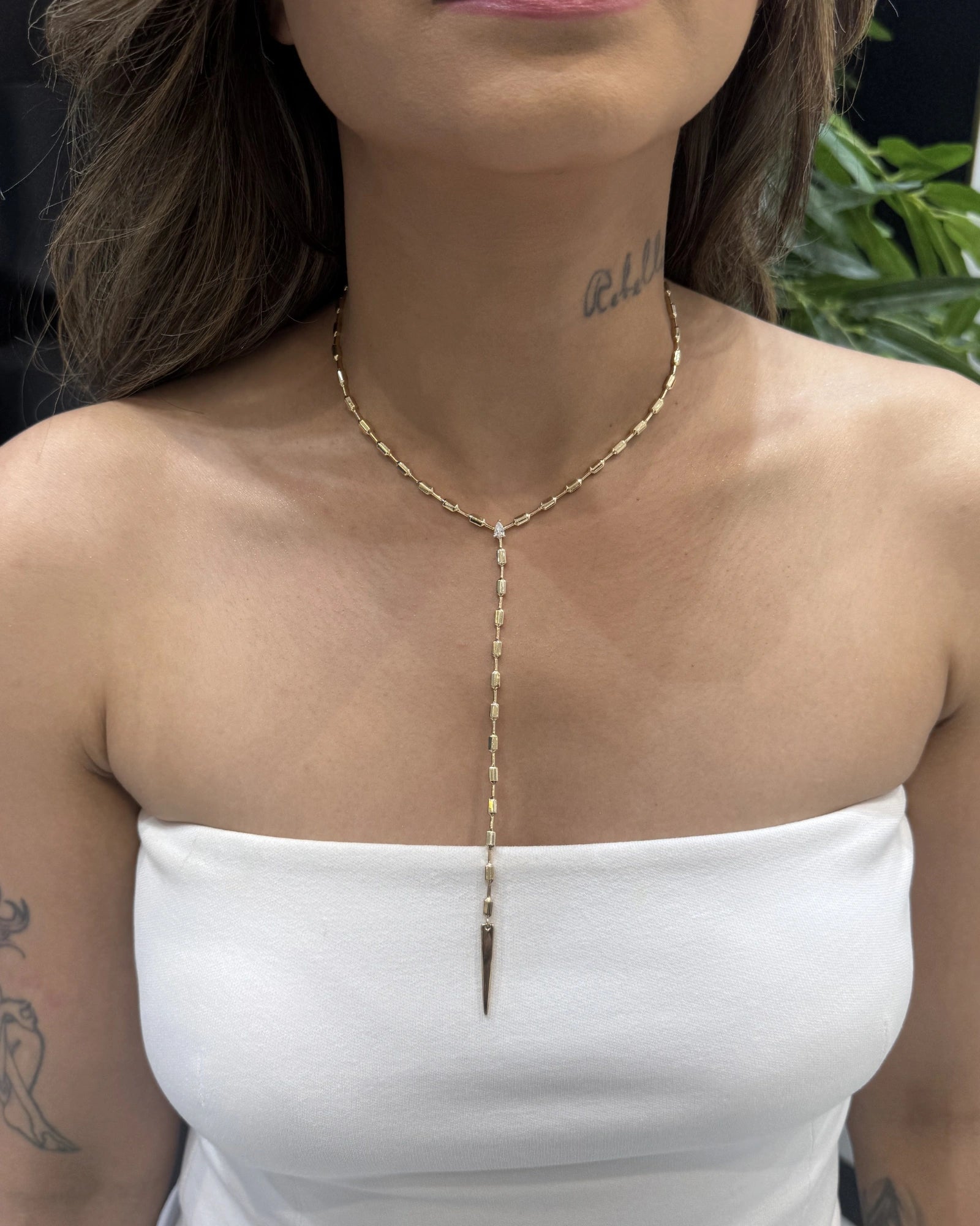 Flex It Lariat Necklace | AMARIS JEWELS | Fine Jewelry 