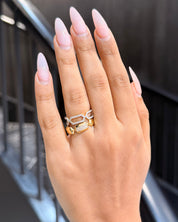 Flex Loop Ring | AMARIS JEWELS | Fine Jewelry