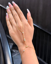 Flex Rhythm Hand Harness | AMARIS JEWELS | Fine Jewelry