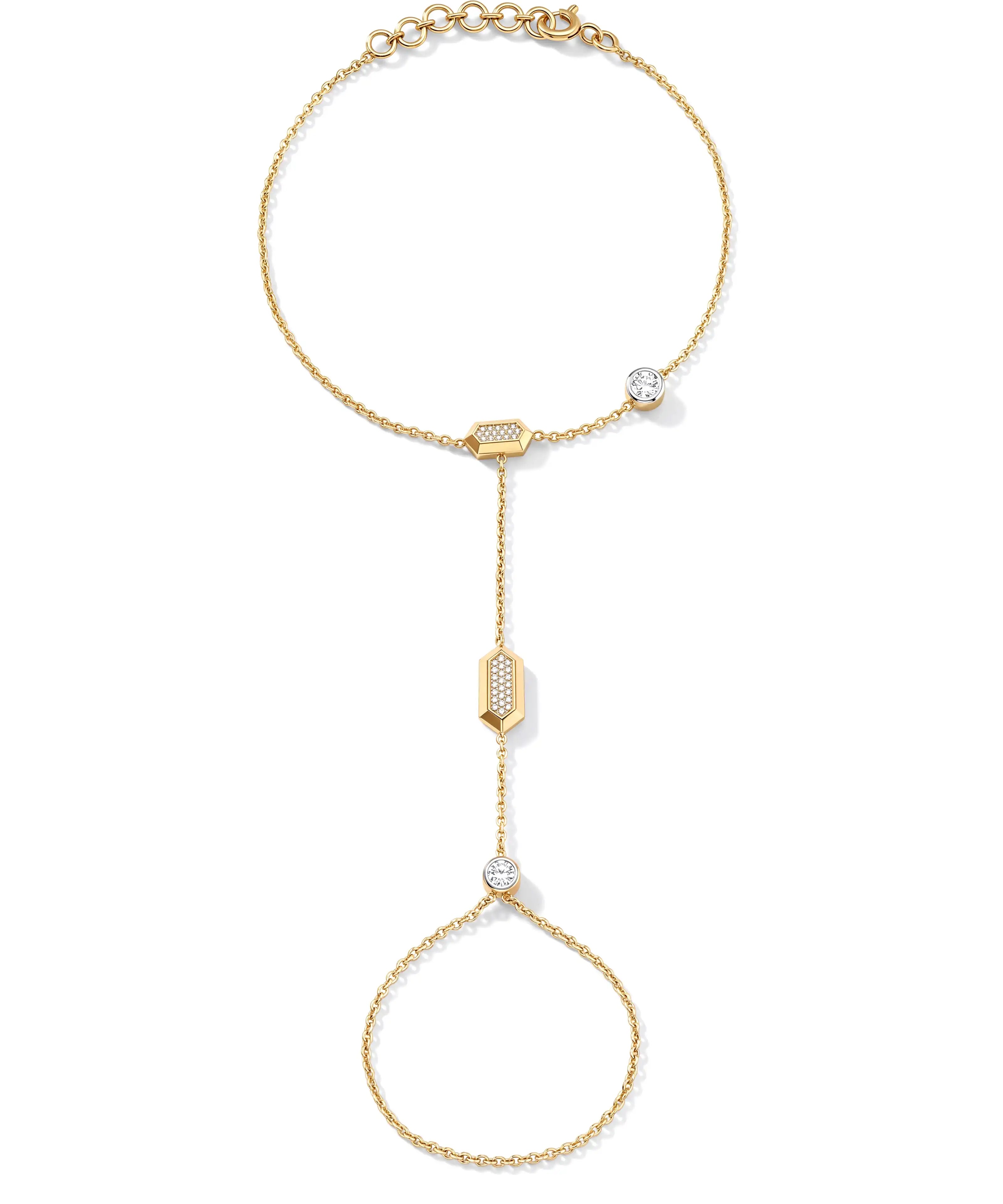 Flex Rhythm Hand Harness | AMARIS JEWELS | Fine Jewelry