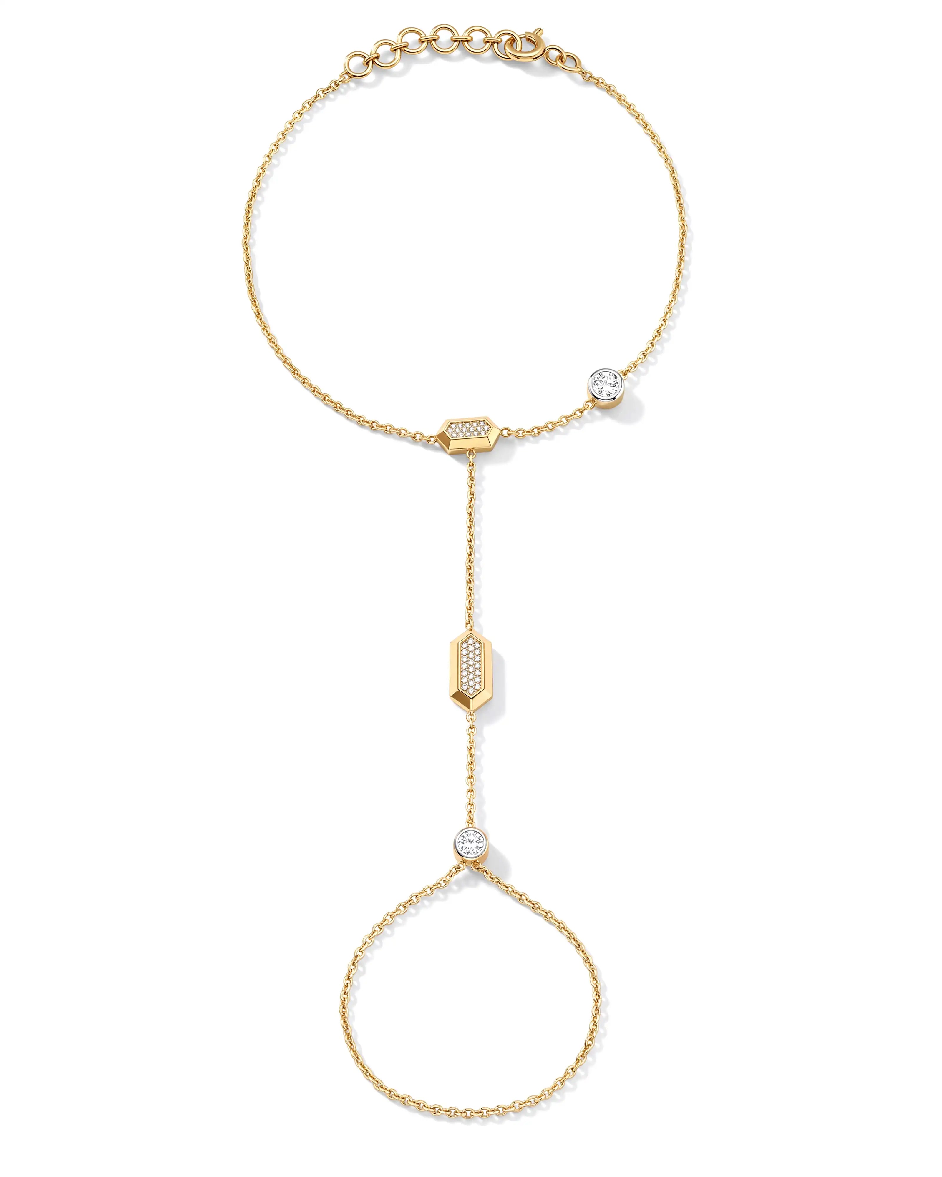Flex Rhythm Hand Harness | AMARIS JEWELS | Fine Jewelry
